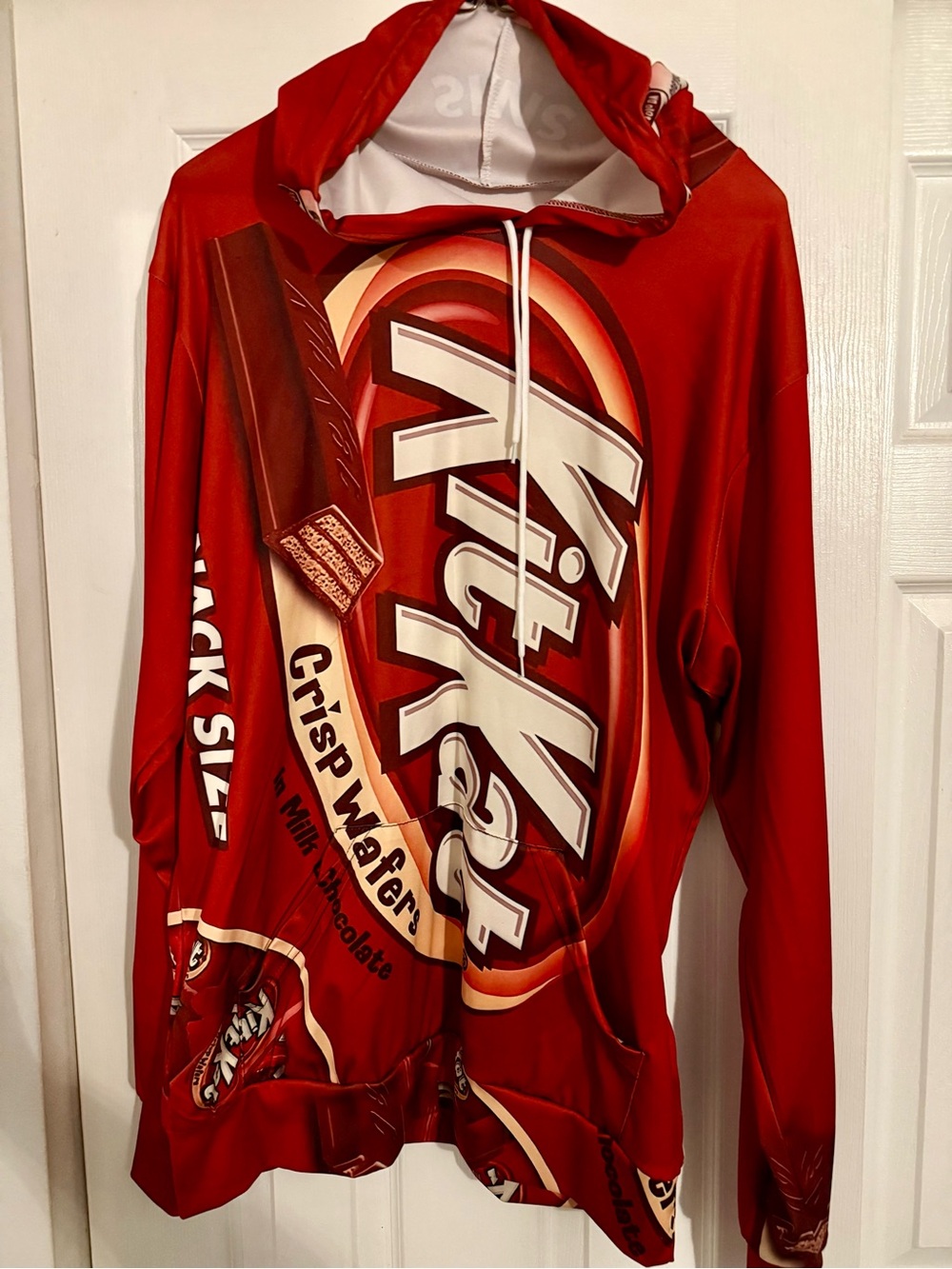 Kit Kat Crisp Wafer Red Graphic Hoodie